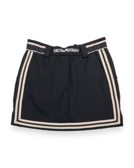 【DECEMBERMAY】Soft ponti Line skirt_WOMEN 2-305-2515