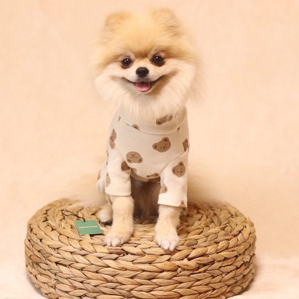 奶油小熊寵物衣服_2