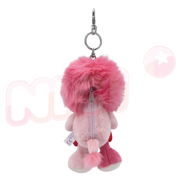 [91251]NICI 彩虹粉紅獅子造型飲料套鑰匙圈 - 豪華限定版_3