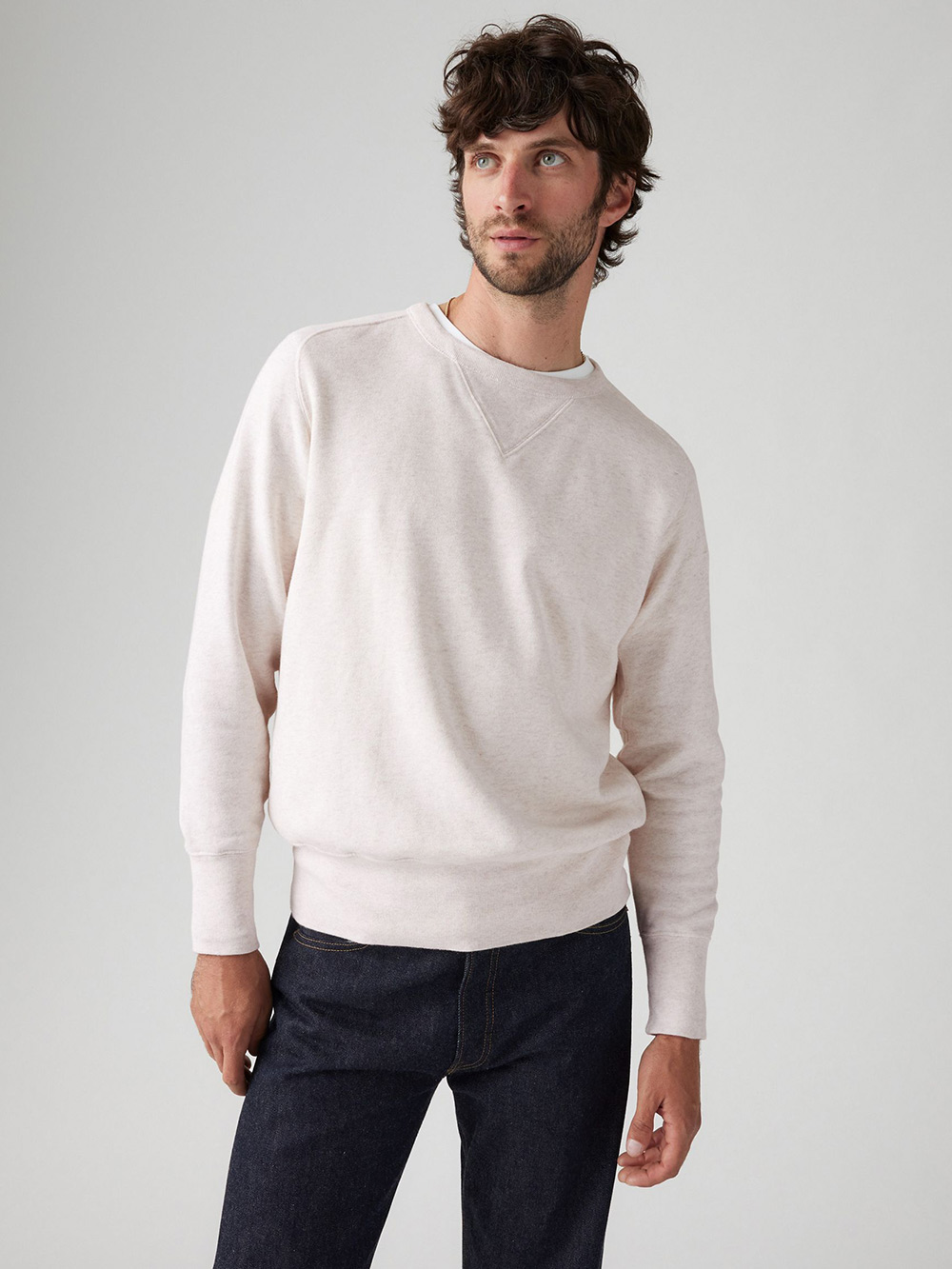 LEVI’S® VINTAGE CLOTHING 1940’s Bay Meadows 圓領大學T(衛衣) / LVC 人氣新品