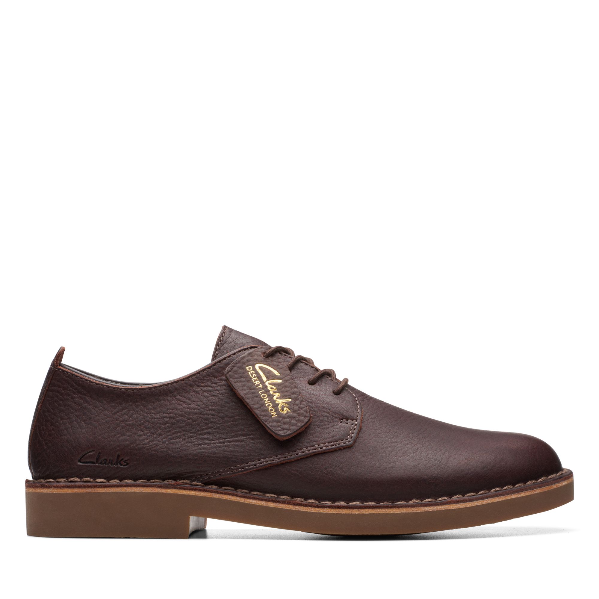 Clarks 復刻風尚 - Desert Lon Evo 經典升級全真皮休閒鞋(棕褐色) CLM73577C-男