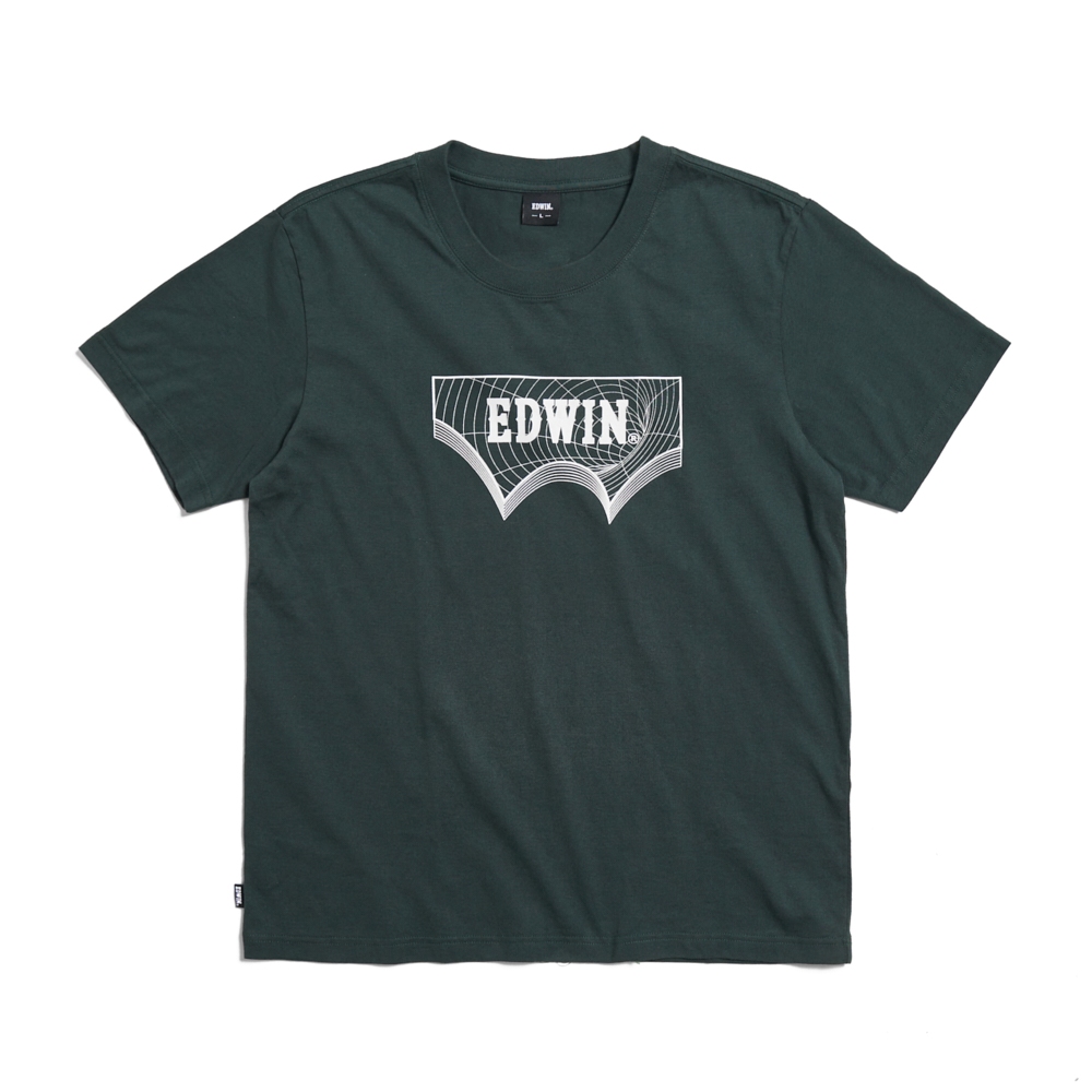 EDWIN｜男裝｜黑洞BOXLOGO短袖T恤