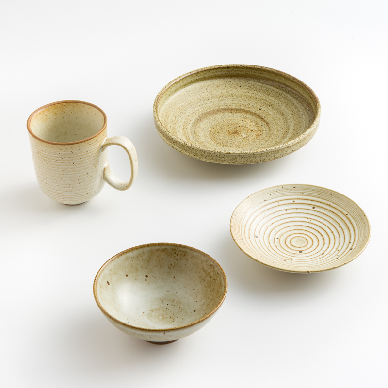 Ice Crack 23cm Ceramic Plate_4