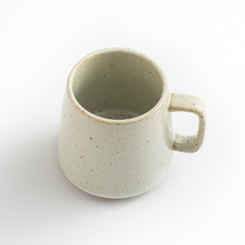 WAGA 古樸手感 400ML 陶瓷馬克杯｜白脂｜單品_1