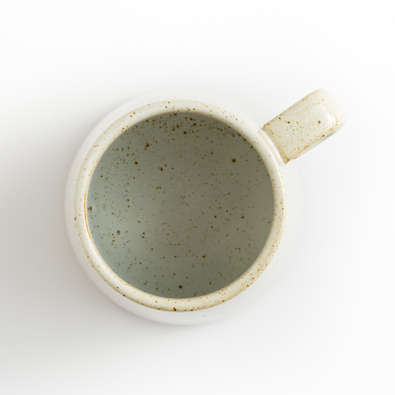 WAGA 古樸手感 400ML 陶瓷馬克杯｜白脂｜單品_2