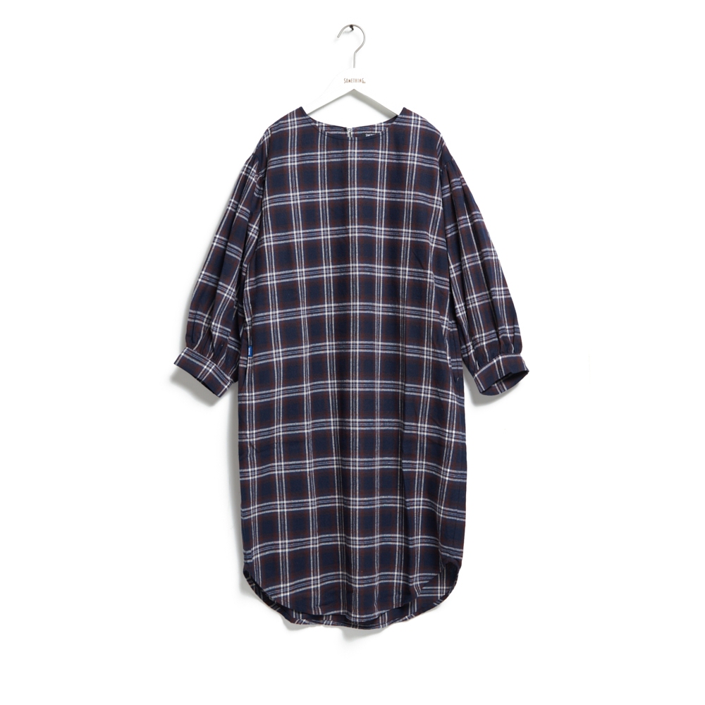 SOMETHING｜女裝｜法蘭絨格紋襯衫