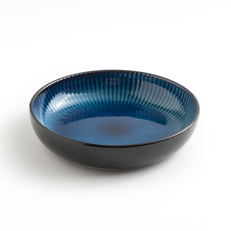 Ice Crack 23cm Ceramic Plate_0