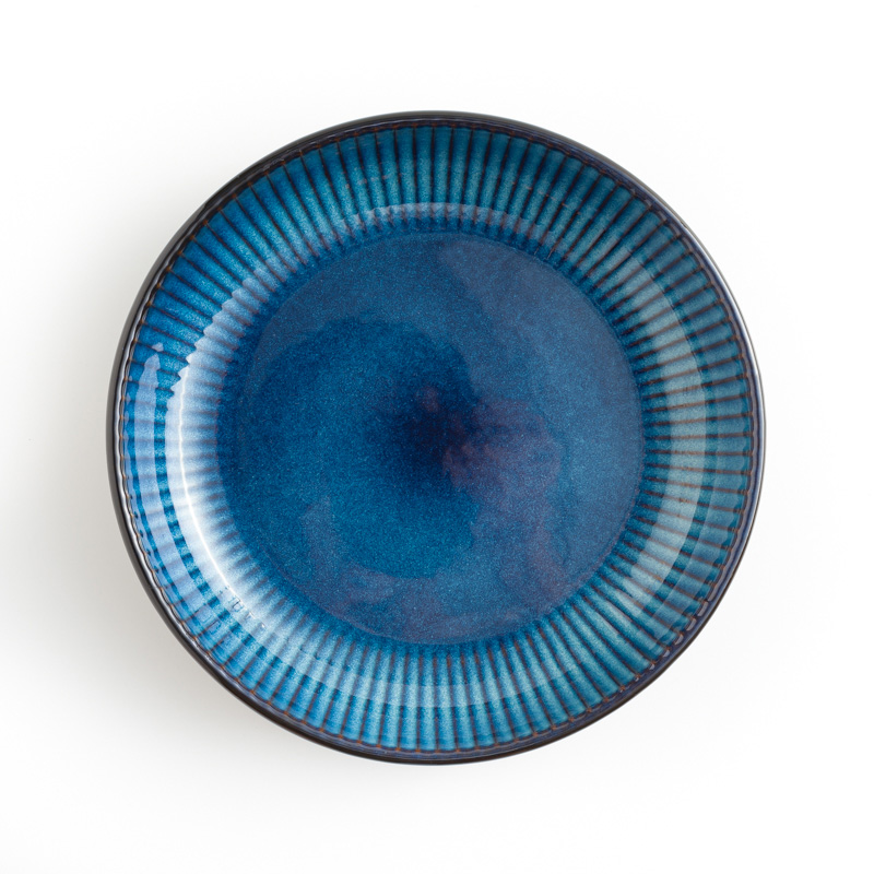 Ice Crack 23cm Ceramic Plate_3