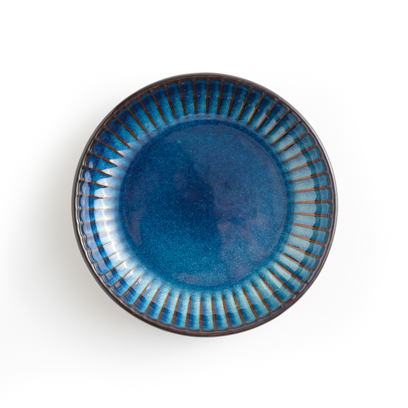 Ice Crack 23cm Ceramic Plate_2
