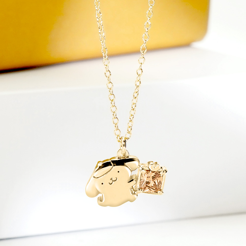 Small Gift for U系列-PomPomPurin 布丁狗禮物純銀項鍊_2