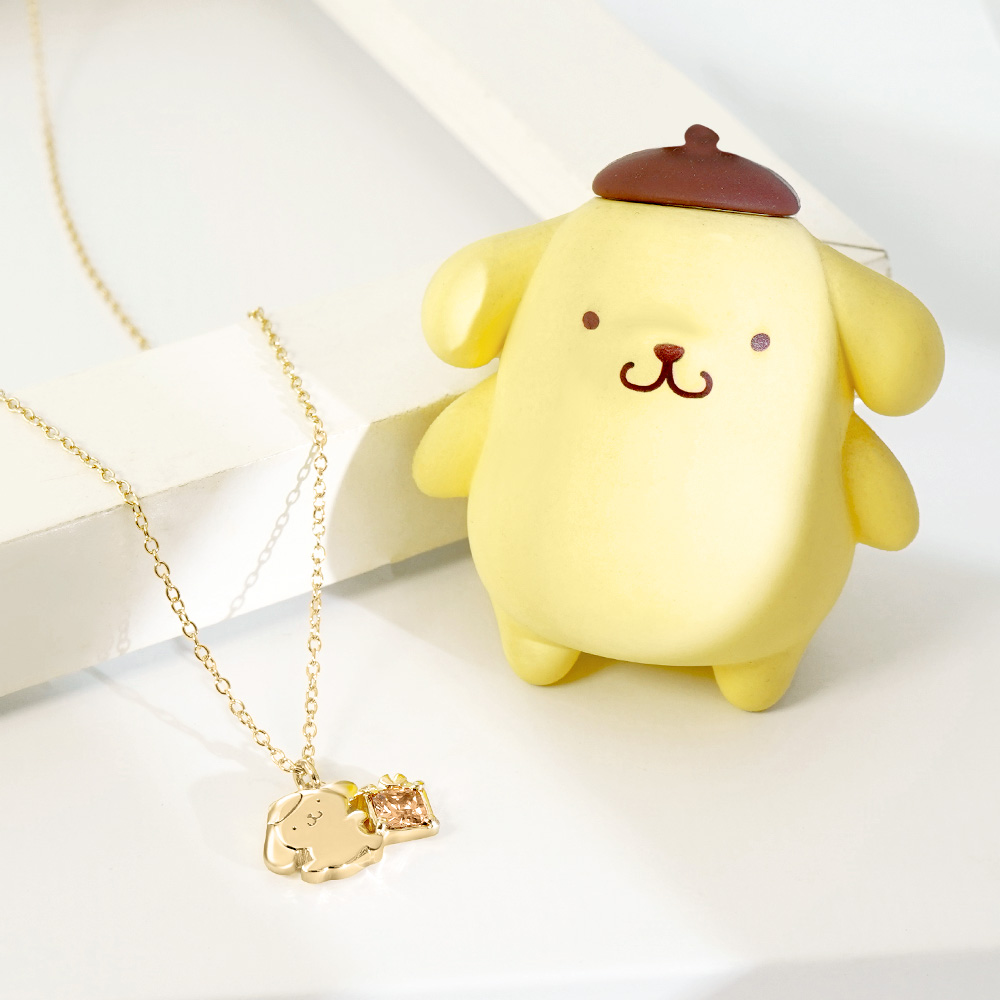 Small Gift for U系列-PomPomPurin 布丁狗禮物純銀項鍊_3