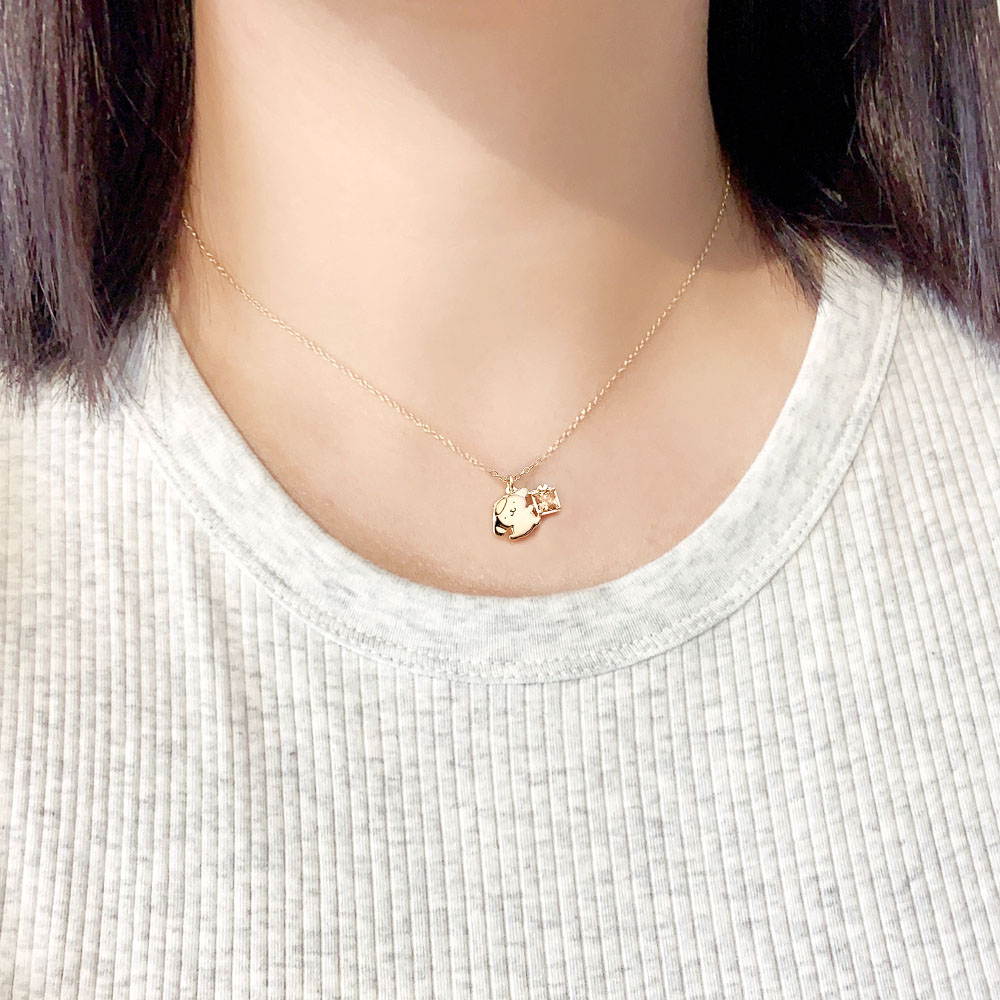 Small Gift for U系列-PomPomPurin 布丁狗禮物純銀項鍊_6