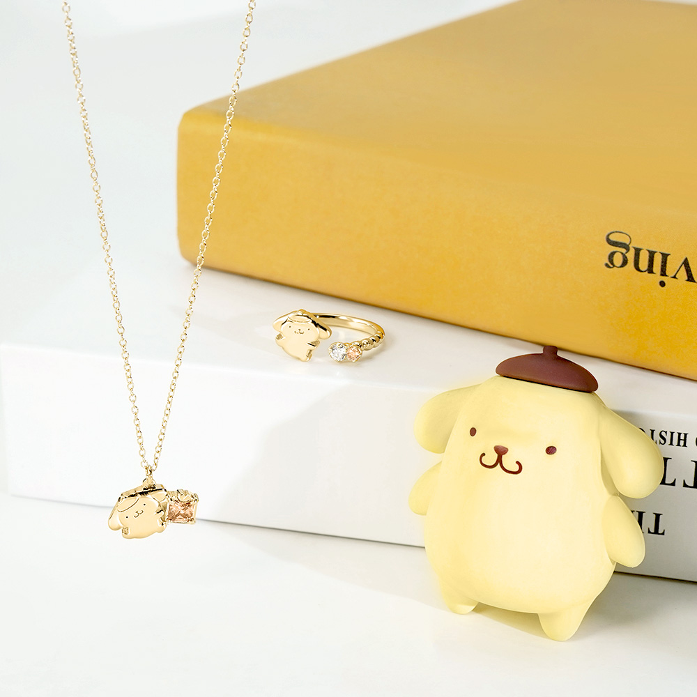 Small Gift for U系列-PomPomPurin 布丁狗禮物純銀項鍊_7