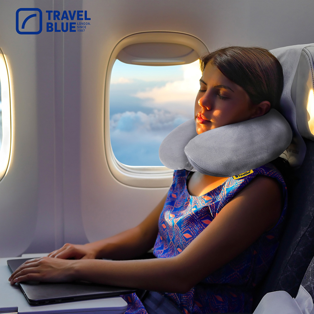 【TravelBlue】Memory Foam 記憶棉旅行頸枕 TB-232