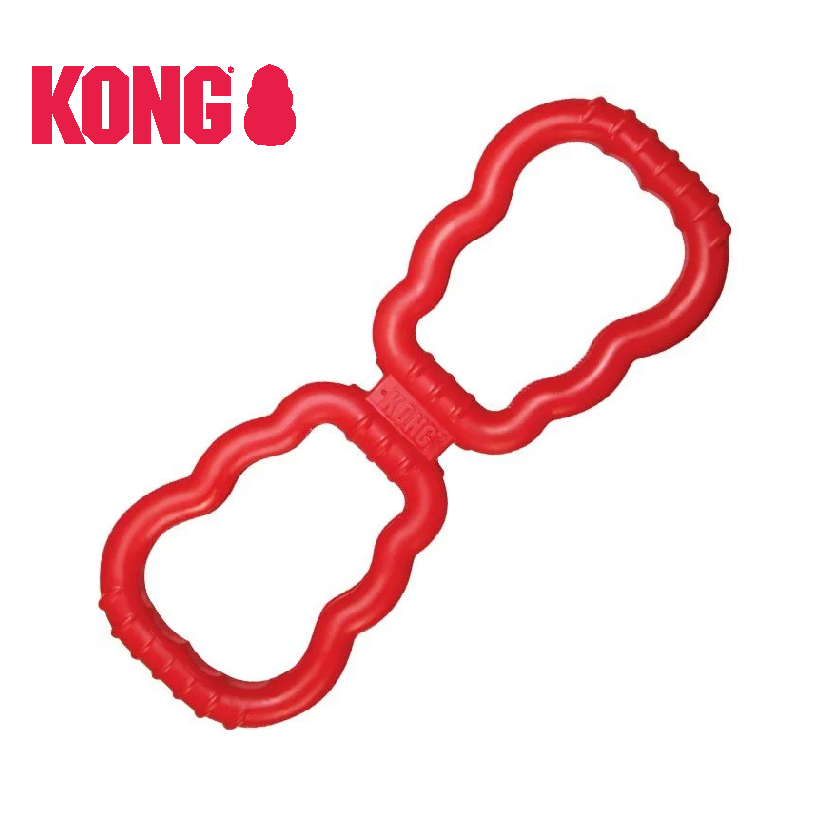 【KONG】經典玩具系列 - KONG Tug 用力拉互動玩具_0