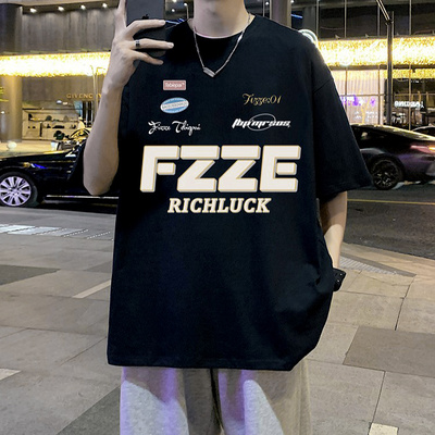 FZZE名牌純棉短TEE 100%純棉_0