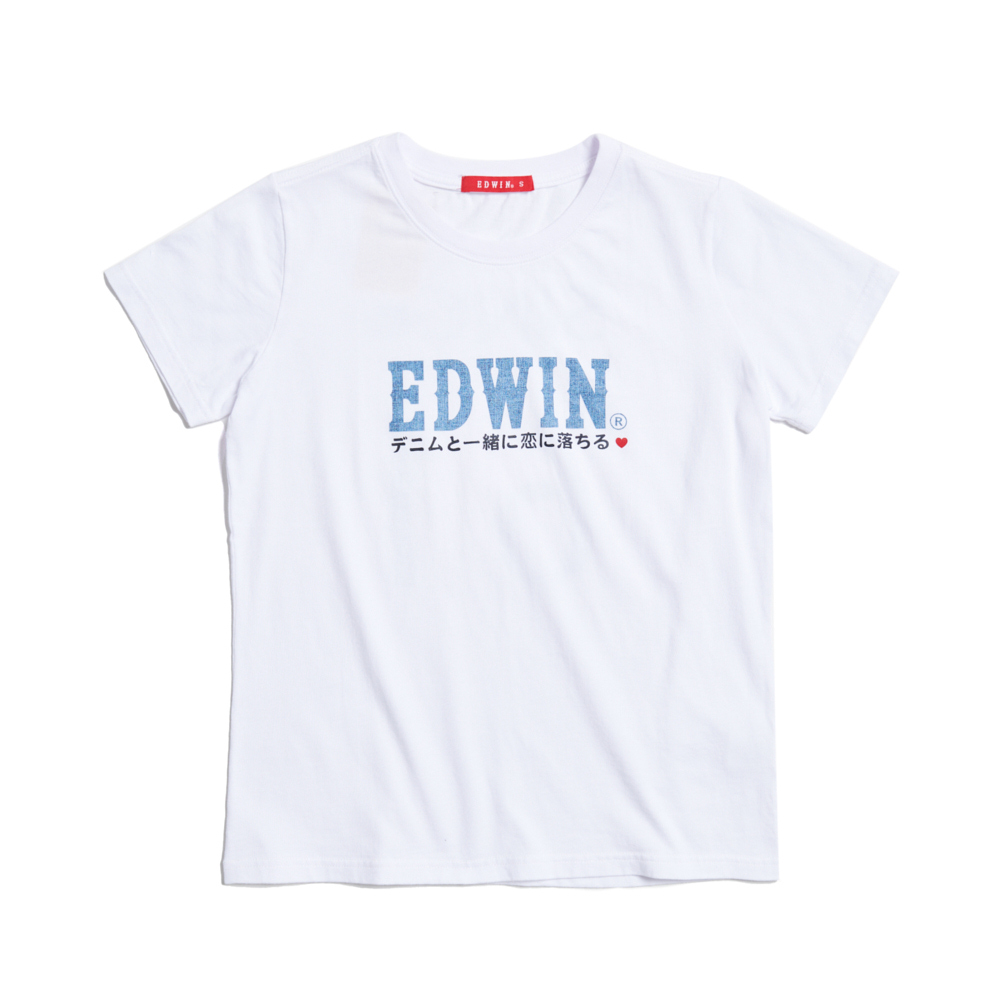 EDWIN｜女裝｜EDWIN情侶短袖T恤