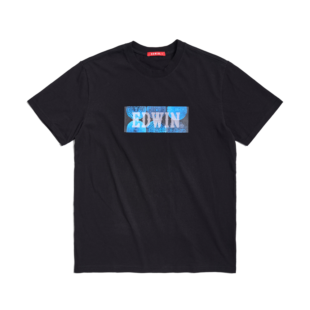 EDWIN｜男裝｜地蓋紋LOGO短袖T恤