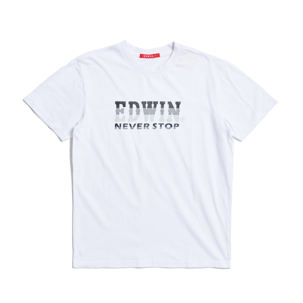 EDWIN｜男裝｜漸層LOGO短袖T恤