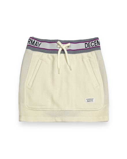 【DECEMBERMAY】 Blister knit fit skirt_WOMEN 2-305-2509