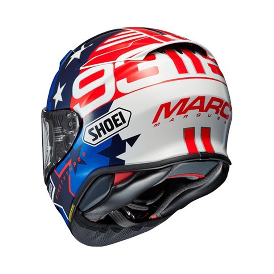 【預購送內襯清潔劑】SHOEI Z8 MARQUEZ AMERICAN SPIRIT 全罩式安全帽【進口訂購商品尺寸嚴謹/售出後不接受退換貨購買前請先確認尺寸】【此訂單為訂金5000元/尾款15000元到貨後另付】【預計到貨時間2023年08月到貨(進口商品到貨時間浮動大，詳細由原廠公告為準)】_1