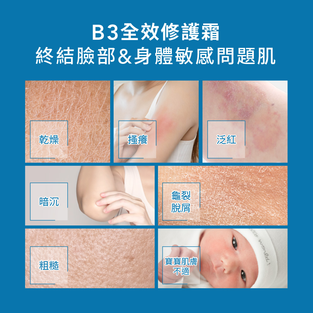 舒益B3彈潤修護輕乳霜 500ml_3