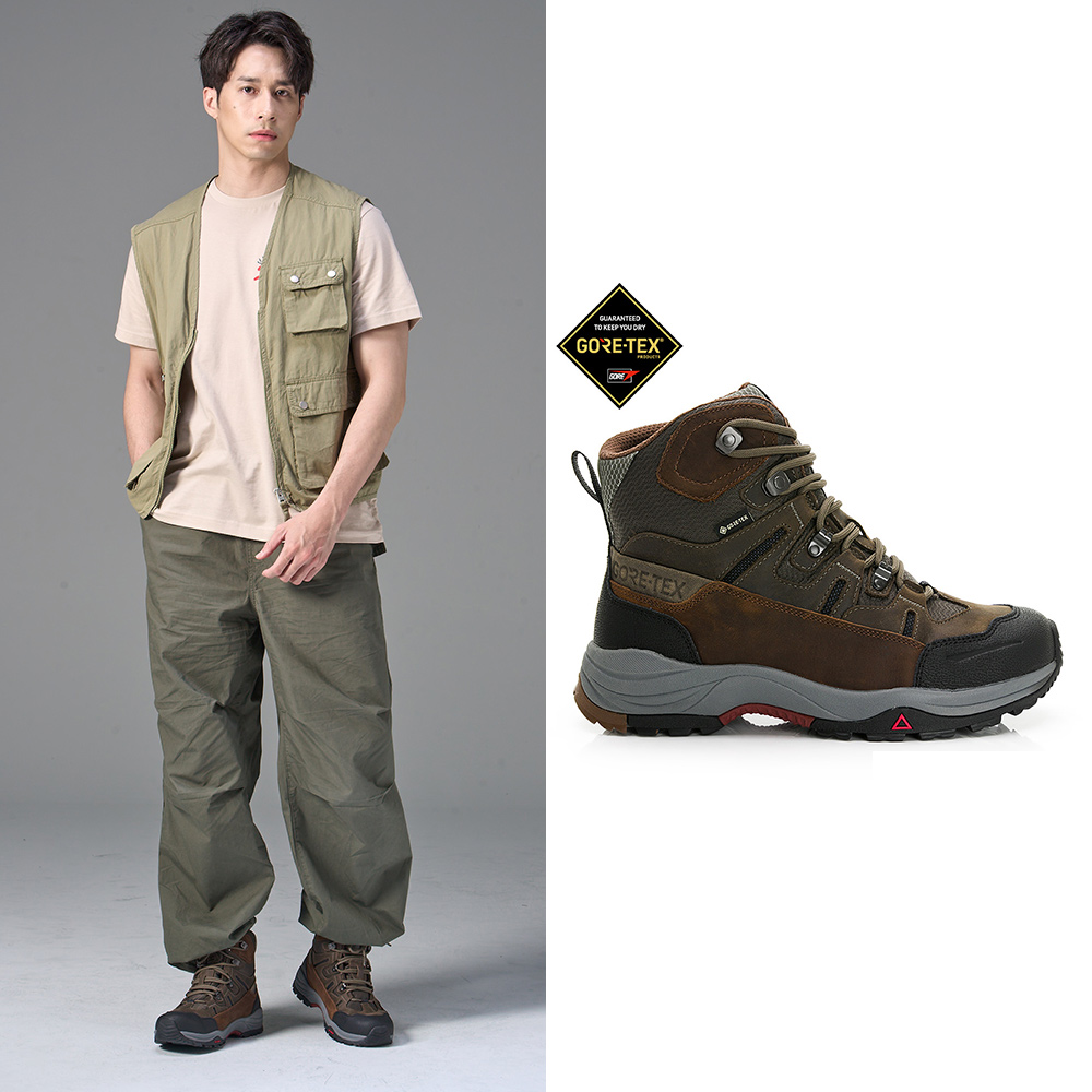 霸道系列 GORE-TEX  DCS舒適動能 安底防滑 登山鞋(男229010365)_0