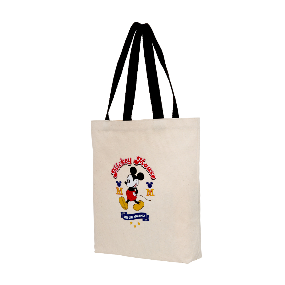 【DISNEY】米奇-休閒米奇-帆布肩背包-米 PTD22-C6-54BG_2