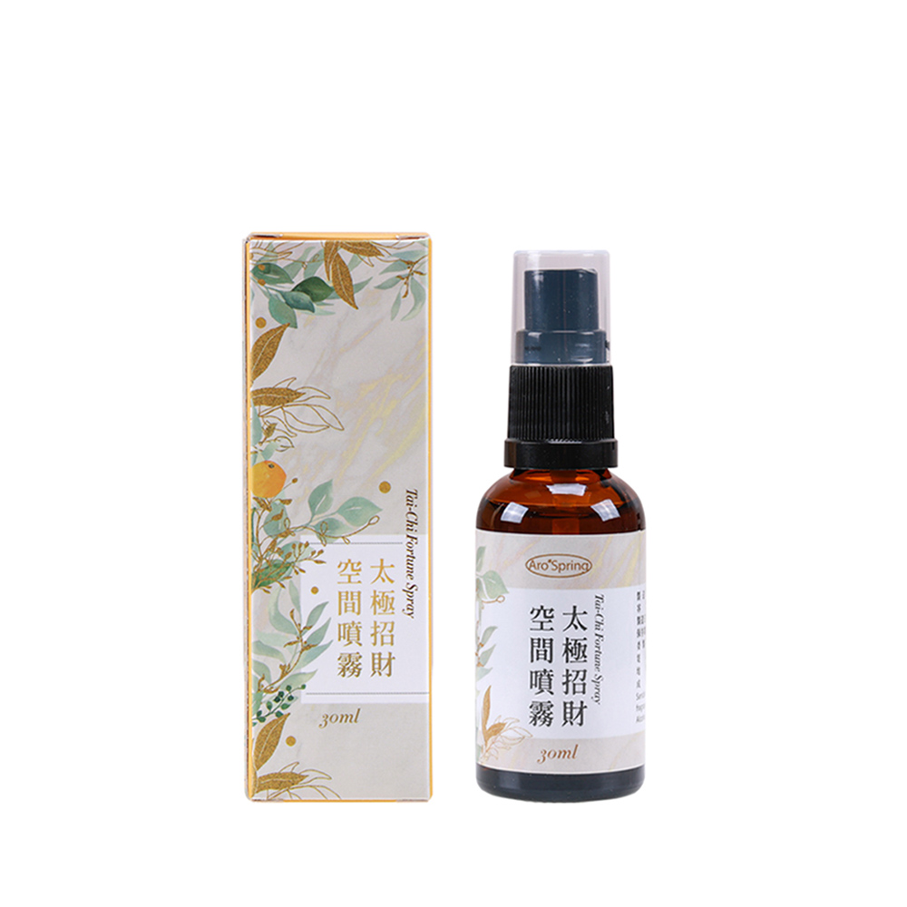 太極招財噴霧劑30ml（新版）(開運/招財/淨化空間/精油/檀木/琥珀/事業運)_1