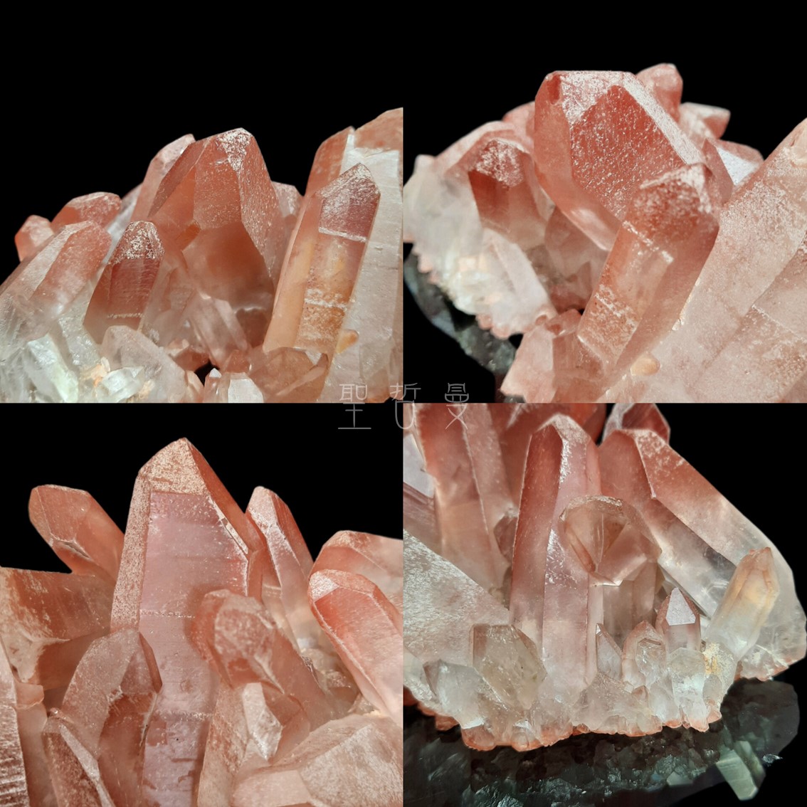 【土桑展精品】粉紅列木里亞薄暮水晶2號 Pink Shadow Lemurian/列木尼亞/雷姆尼亞 雙生、平頂、窗_1