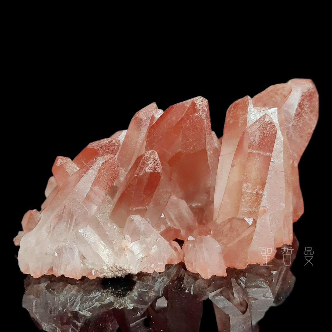 【土桑展精品】粉紅列木里亞薄暮水晶2號 Pink Shadow Lemurian/列木尼亞/雷姆尼亞 雙生、平頂、窗_2