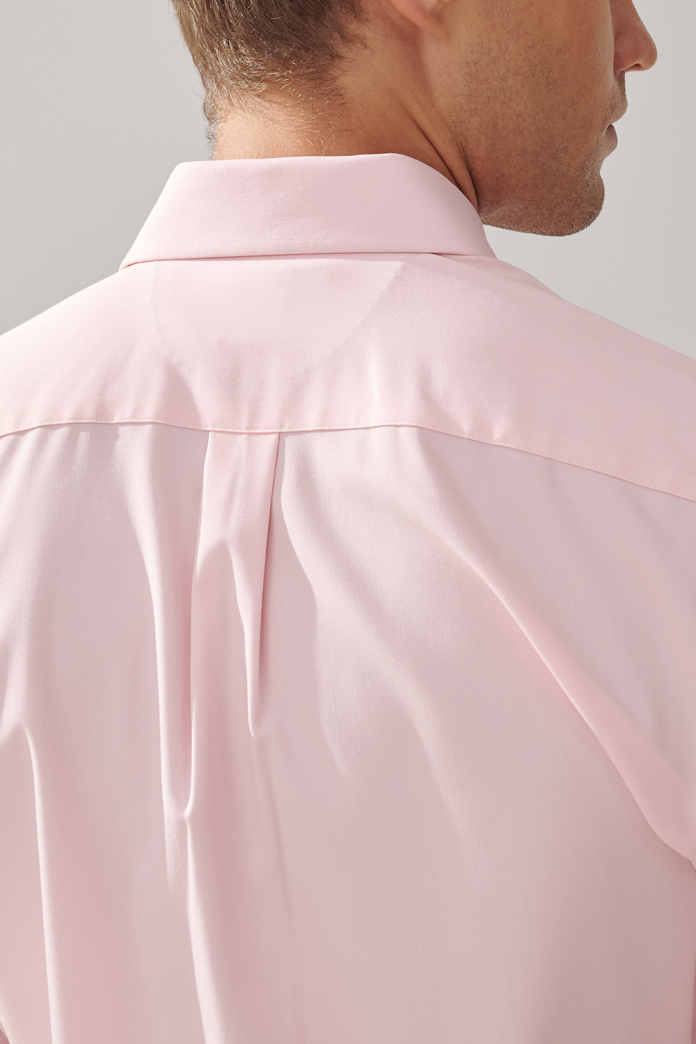 SST&C #Elastic Fit  Pink Standard Fit Shirt | 0312308004  (Outlet)_5