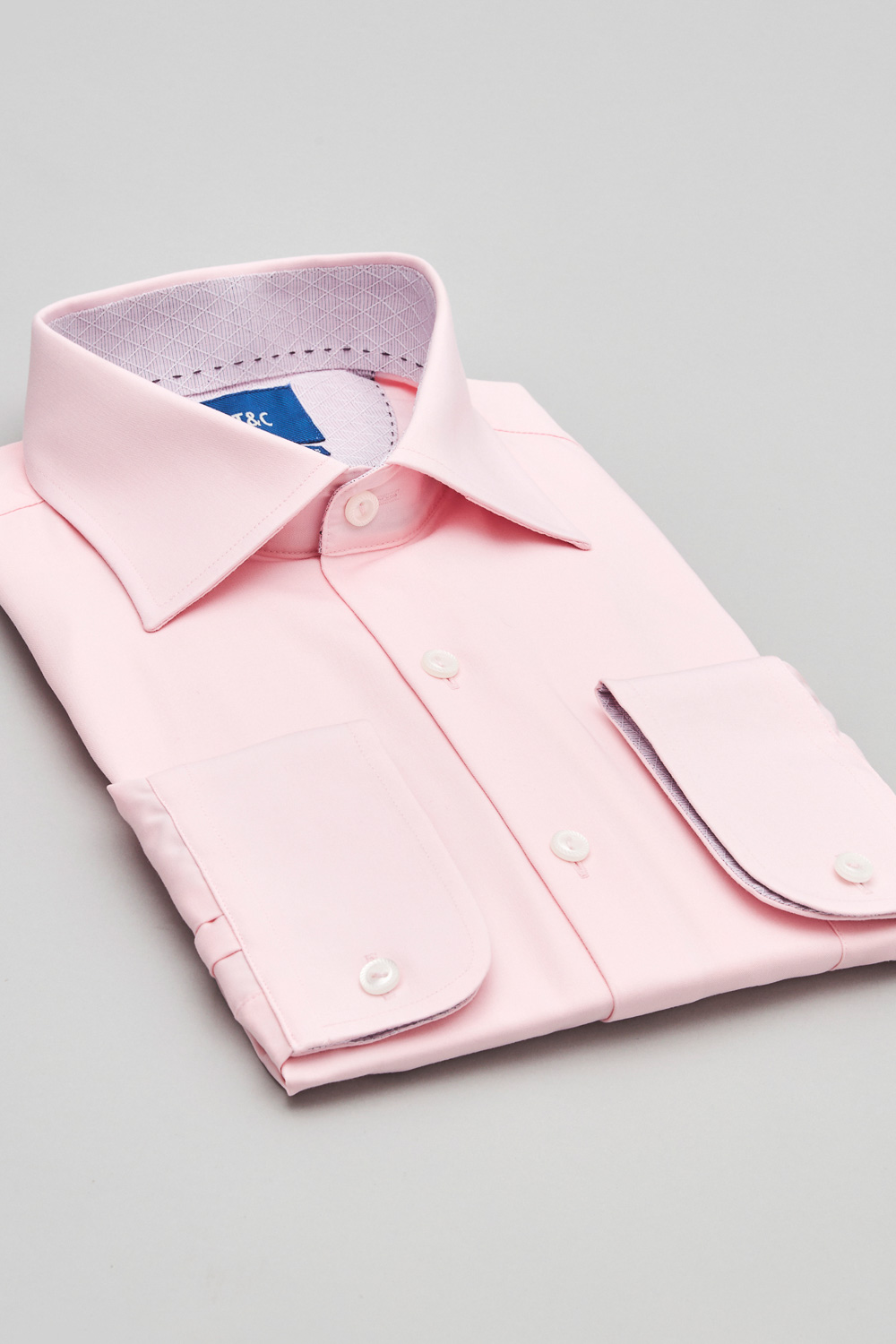 SST&C #Elastic Fit  Pink Standard Fit Shirt | 0312308004  (Outlet)_6