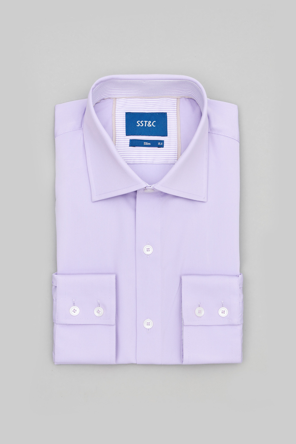 SST&C #Elastic Fit  Purple Slim Fit Shirt | 0312308009  (Outlet)_7