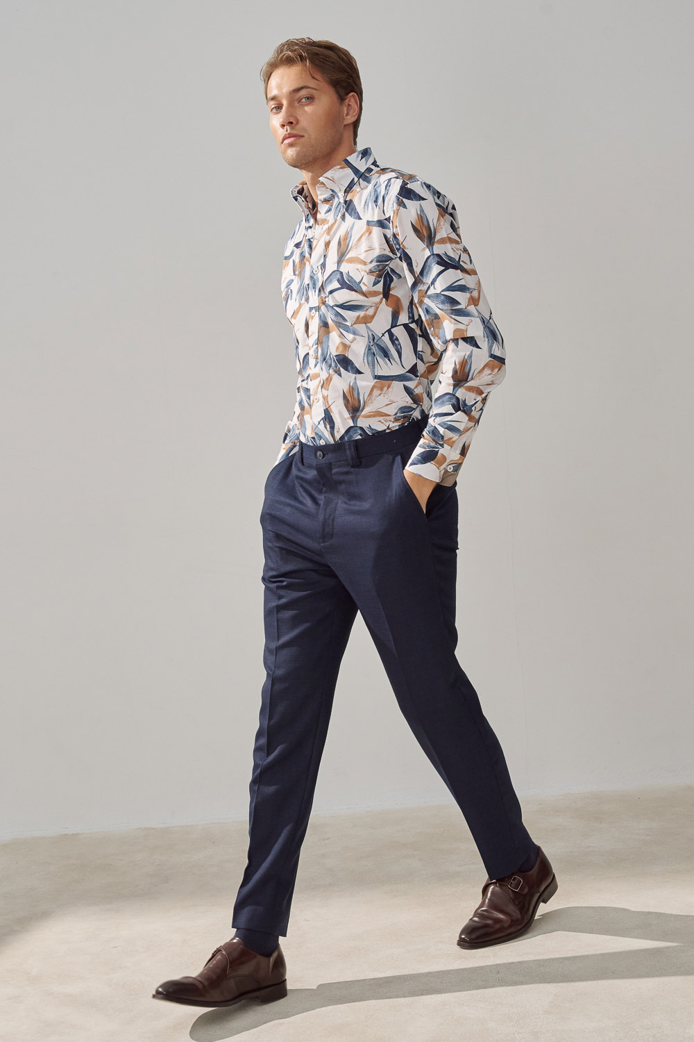 SST&C #Comfortable Cotton  Large Print Standard Shirt | 0312308016  (Outlet)_2
