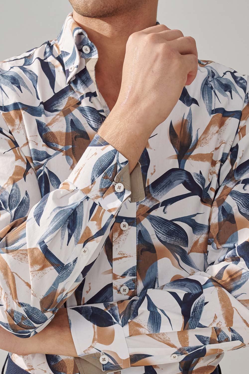 SST&C #Comfortable Cotton  Large Print Standard Shirt | 0312308016  (Outlet)_5