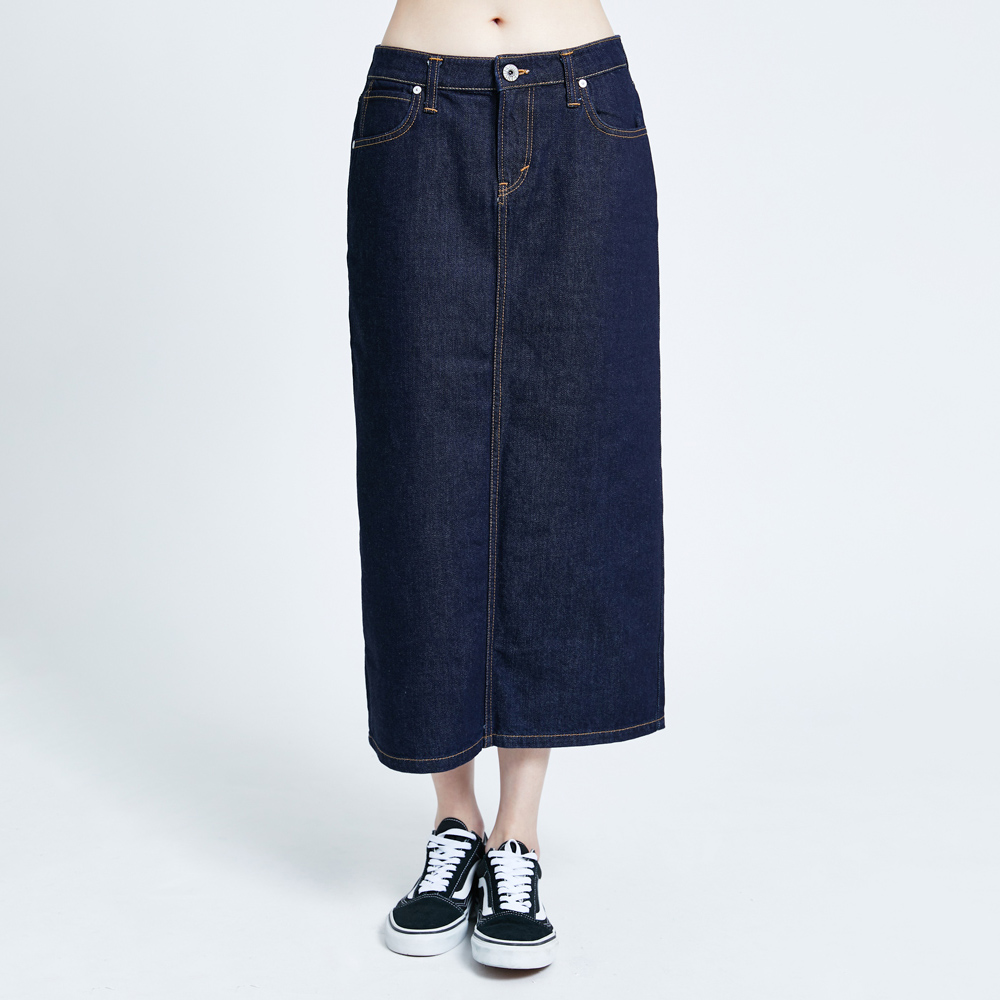 EDWIN｜女裝｜MISS基本丹寧直長裙