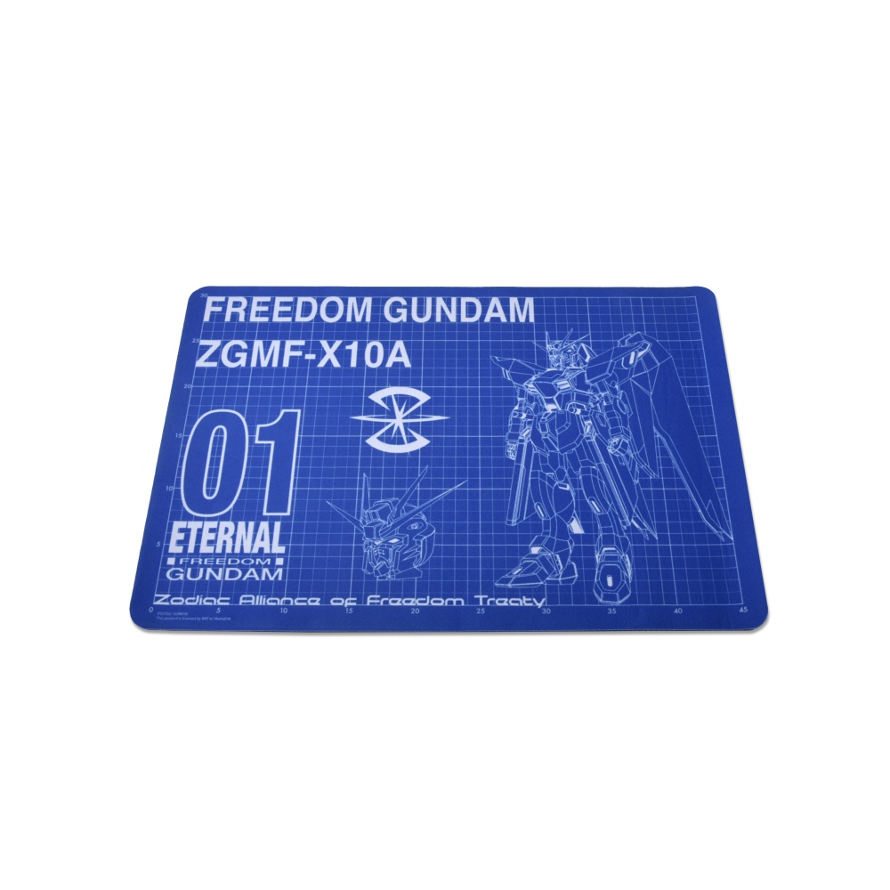 【機動戰士鋼彈SEED】ZGMF-X10A 自由鋼彈  地墊#藍 FXG245-98_1