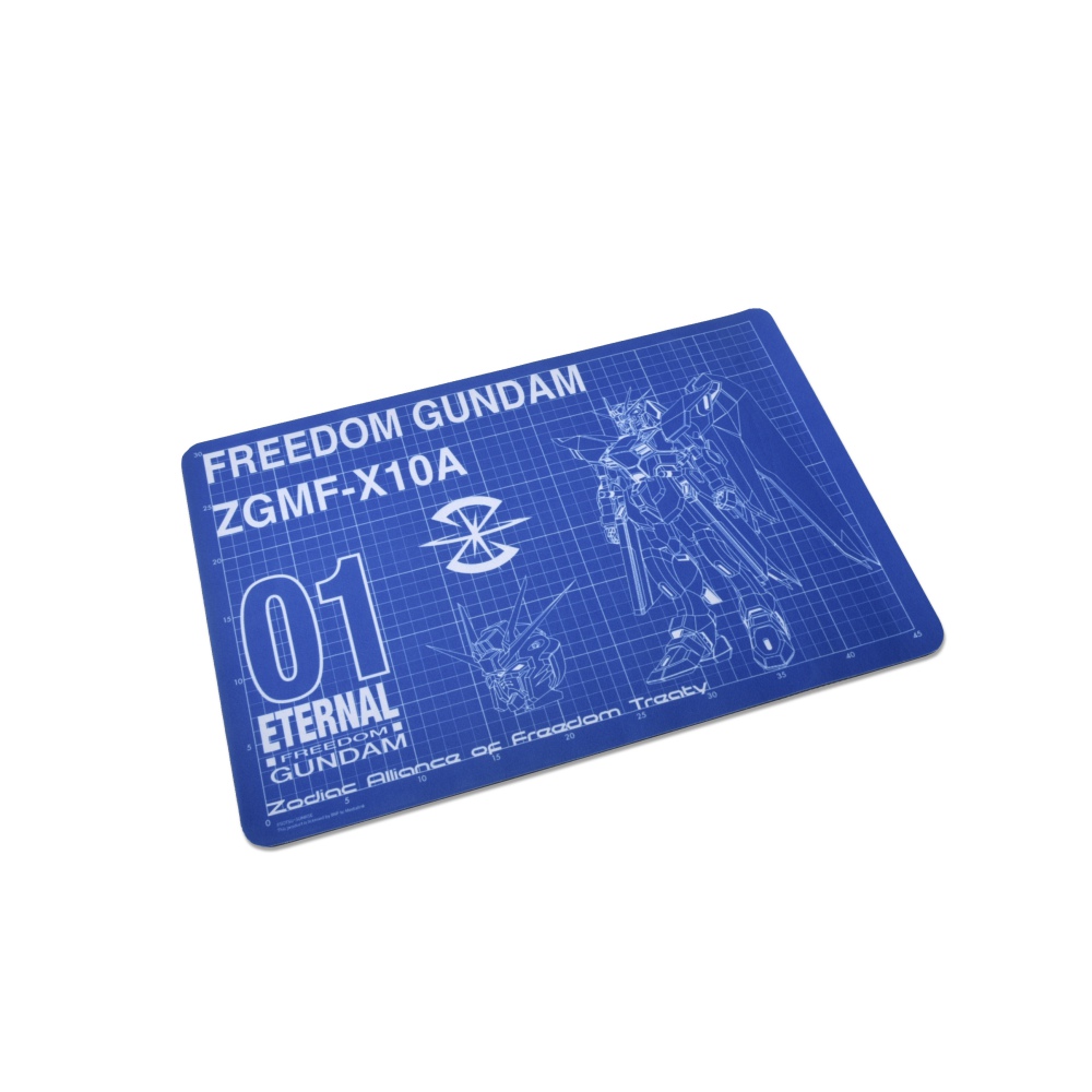 【機動戰士鋼彈SEED】ZGMF-X10A 自由鋼彈  地墊#藍 FXG245-98_3
