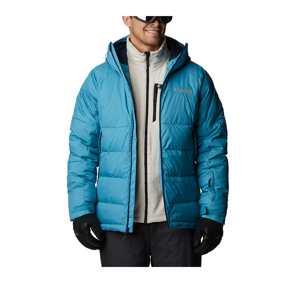 Columbia哥倫比亞 男款- 鈦Omni-Tech防水蓄熱羽絨外套 - Roaring Fork™ Down Jacket UWE22260AQ_1
