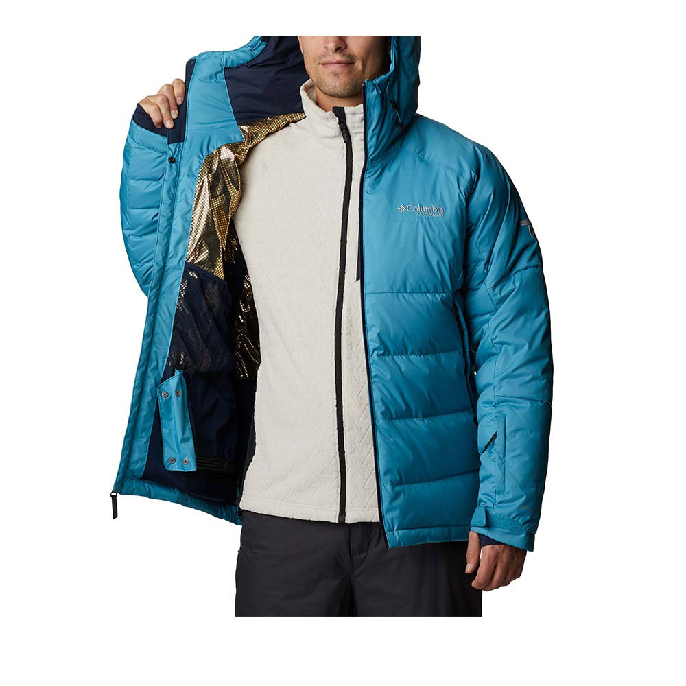 Columbia哥倫比亞 男款- 鈦Omni-Tech防水蓄熱羽絨外套 - Roaring Fork™ Down Jacket UWE22260AQ_2