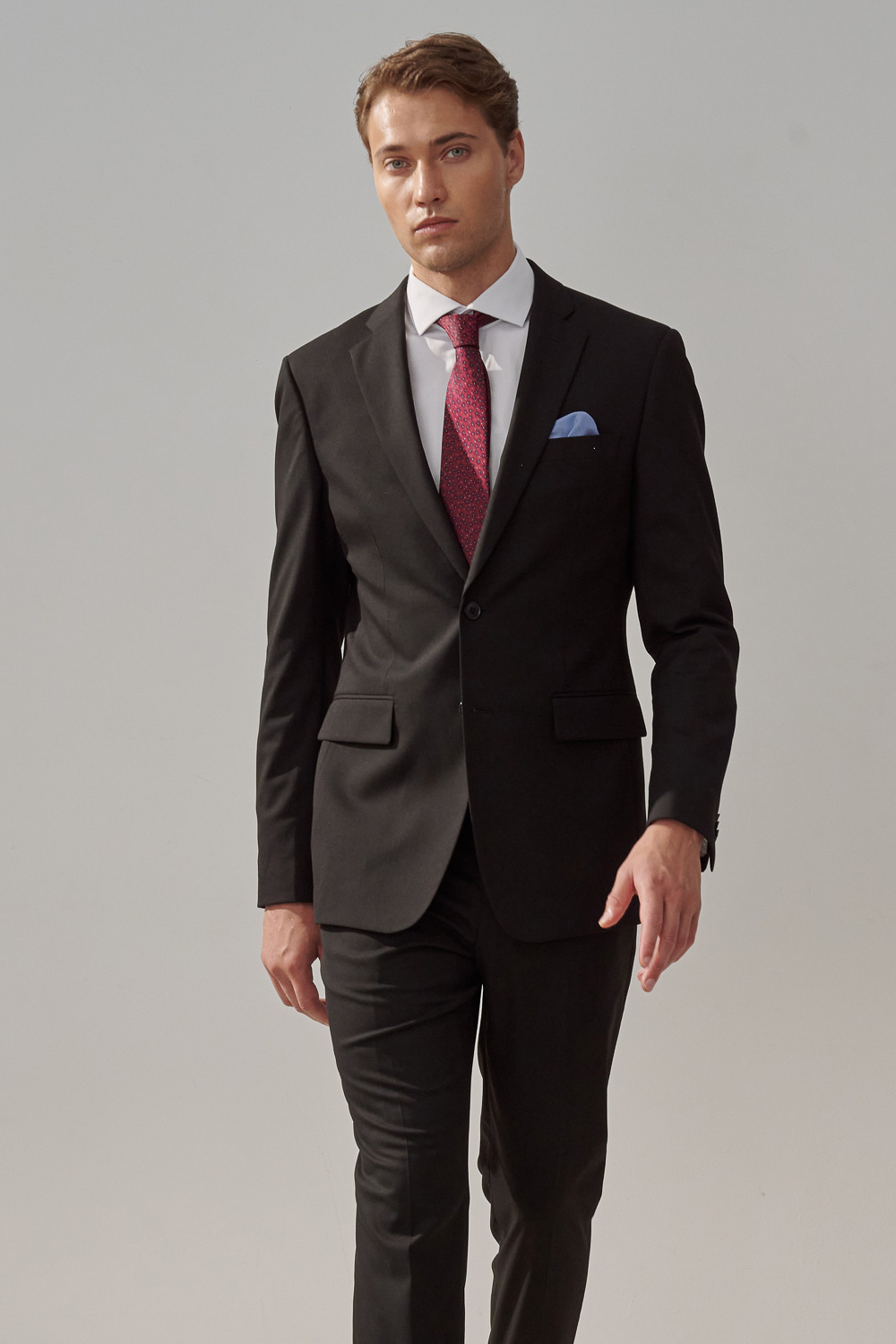 SST&C Black Slim Fit Suit Jacket | 0112308008  (Outlet)_4