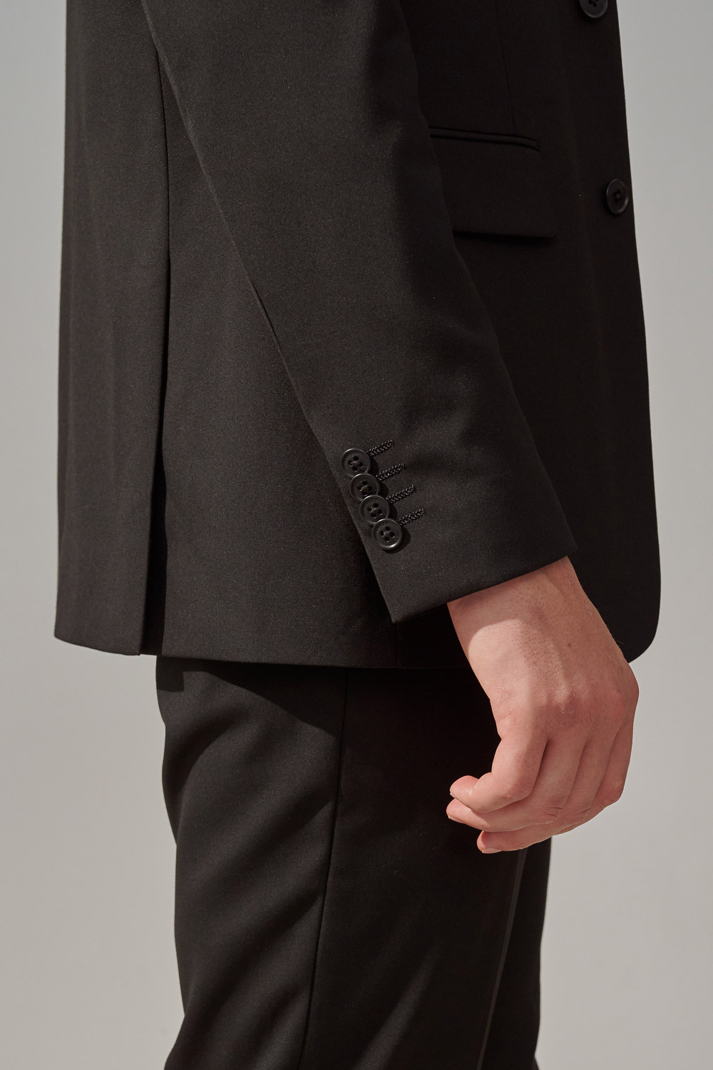 SST&C Black Slim Fit Suit Jacket | 0112308008  (Outlet)_6