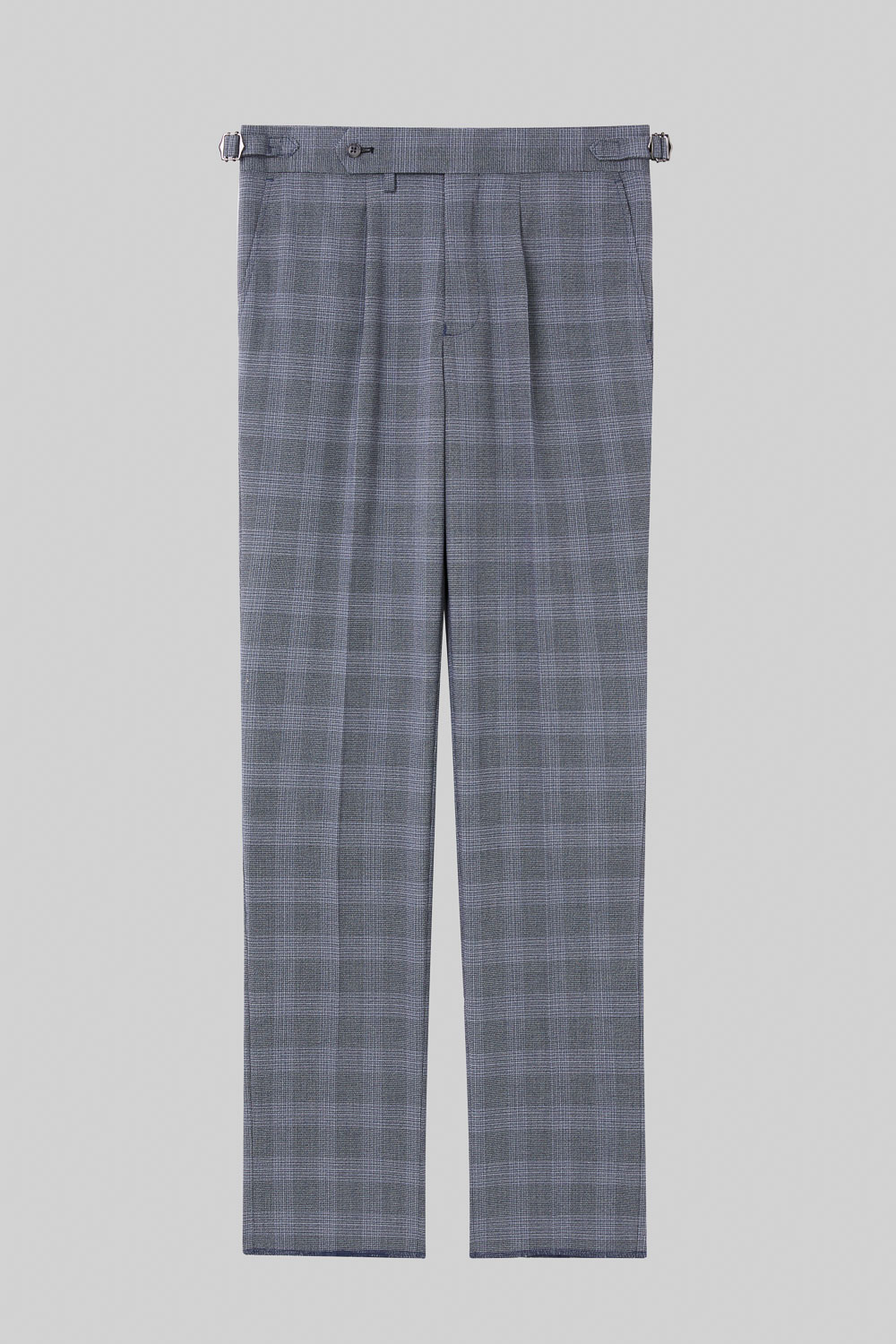 SST&C Gray Houndstooth Slim Fit Suit Trousers | 0212308009  (Outlet)_8