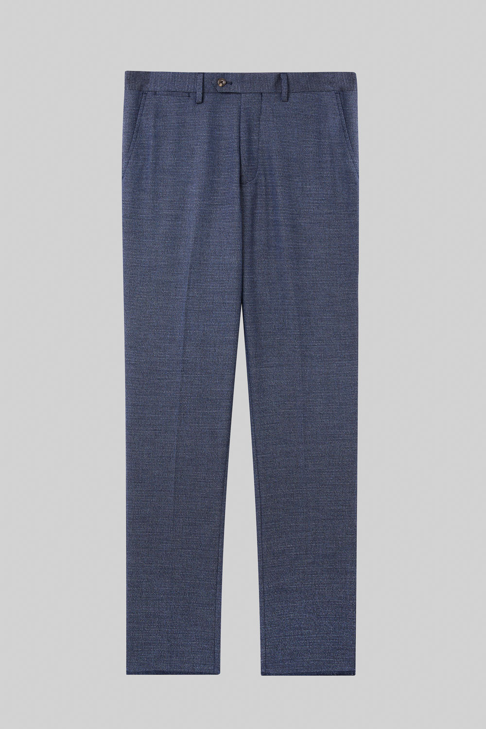 SST&C Gray Textured Tailor Fit Trousers | 0212308002  (Outlet)_8