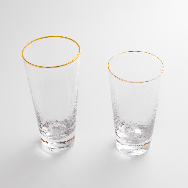 WAGA 金邊錘紋 480ml  玻璃杯│單品_3
