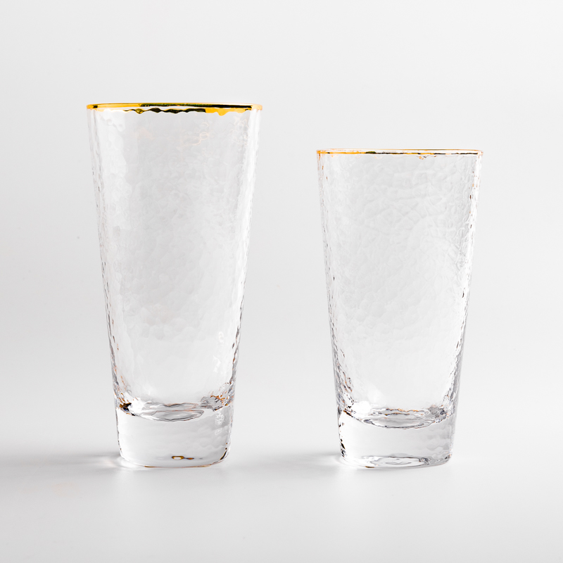 WAGA 金邊錘紋 480ml  玻璃杯│單品_4