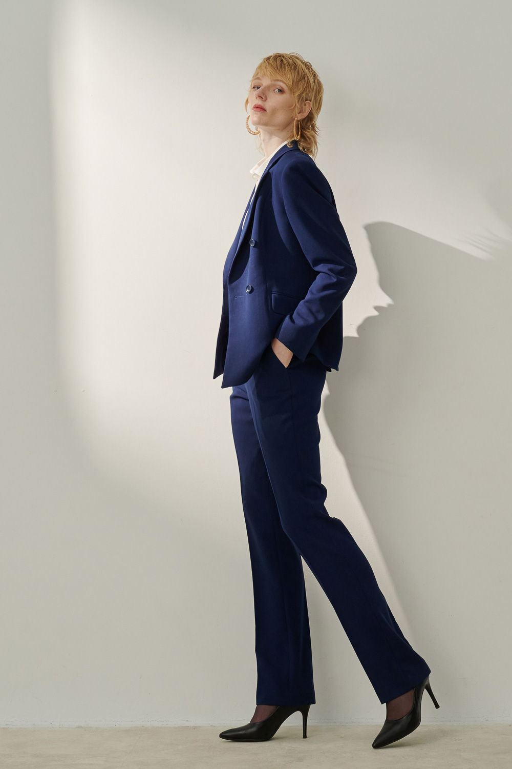 SST&C Royal Blue Suit Trousers | 7262308004  (Outlet)_5