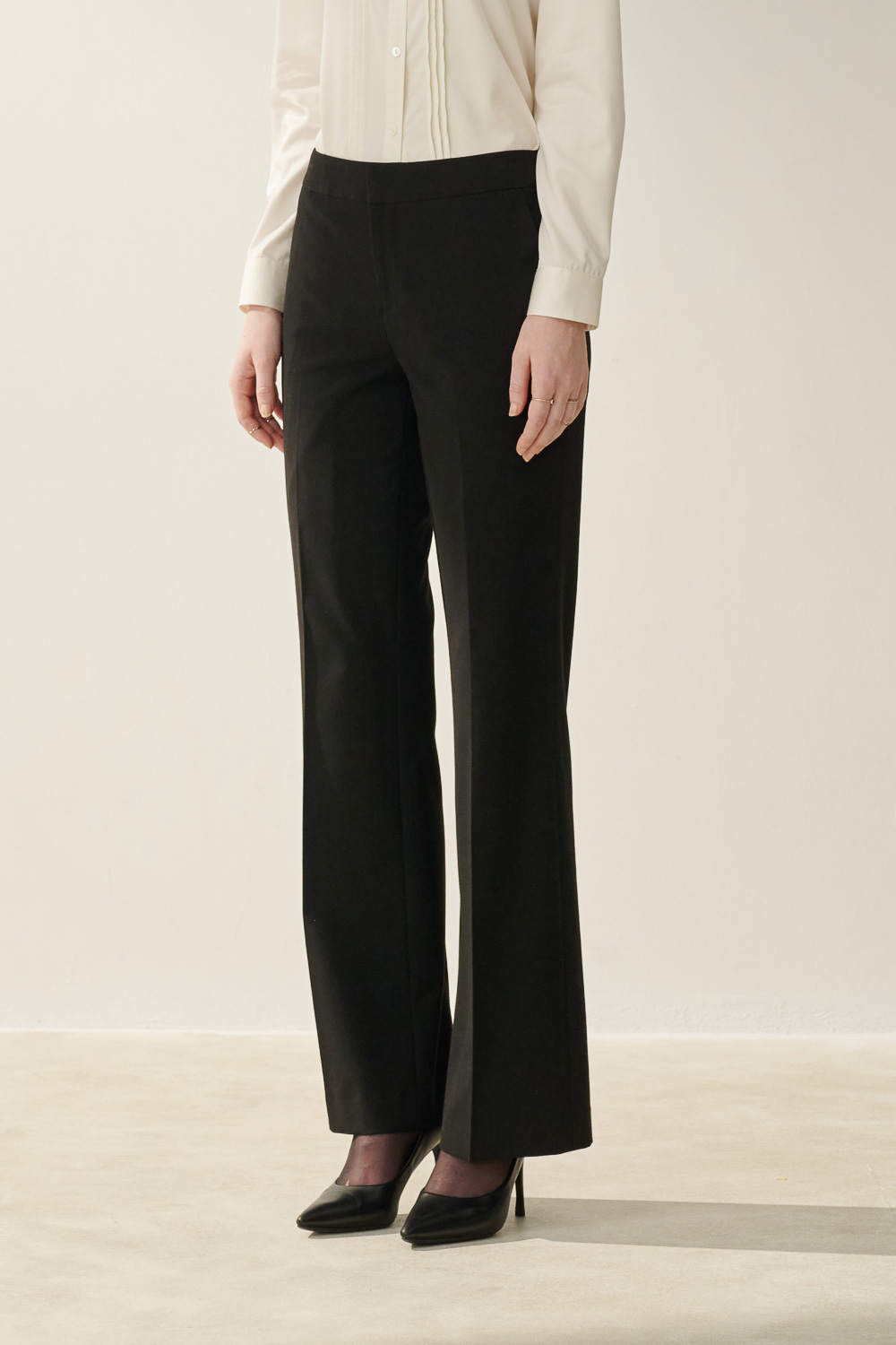 SST&C Black Suit Trousers | 7262308002  (Outlet)_1