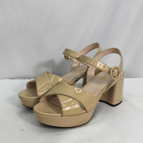 【汐止遠雄店】PRADA/淺口皮鞋/37 1/2/